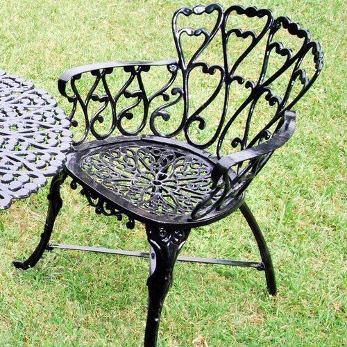 JJ International Heart Dining Arm Chair