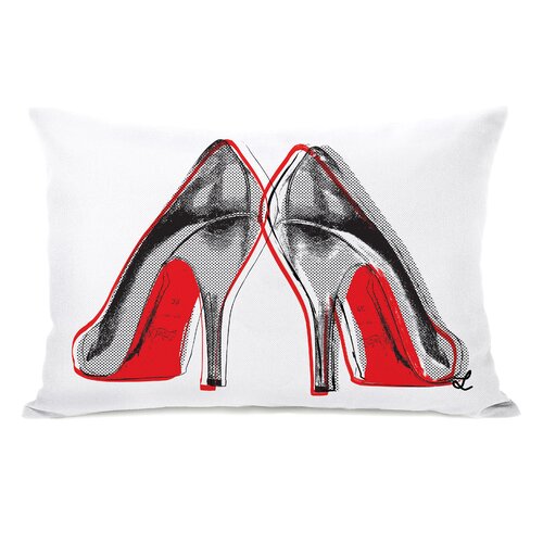 One Bella Casa Oliver Gal Fire in Your New Shoes Pillow