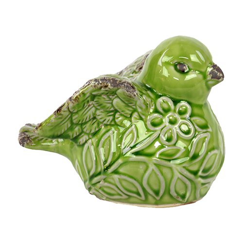 Uttermost 3 Piece Bird Ceramic Figurines Set