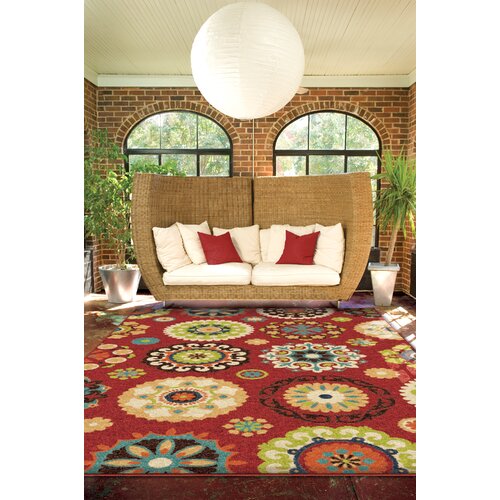 Orian Rugs Inc. Veranda Hubbard Brick Red Rug