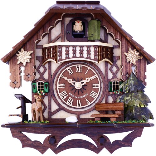 River City Clocks Musical Cottage Cuckoo Clock