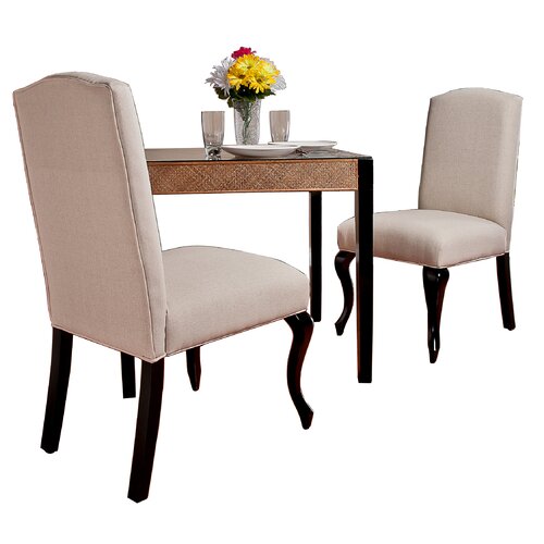 Powell Classic Seating Parson Chair in Dark Beige