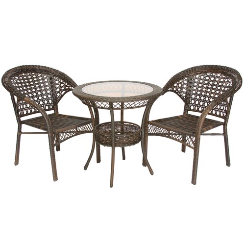 Home Loft Concept 3 Piece Bistro Set