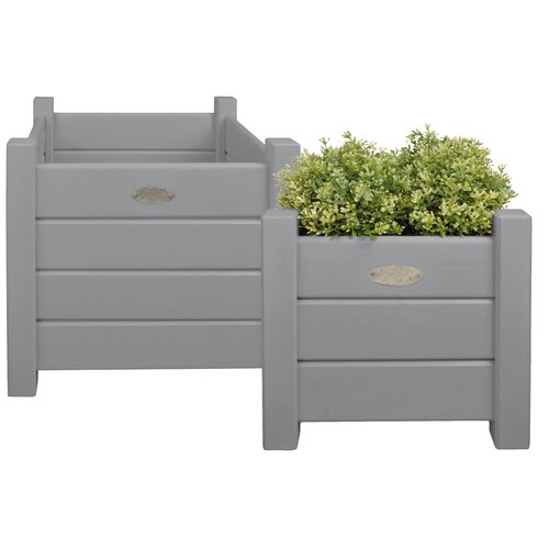 EsschertDesign 2 Piece Square Planter Set