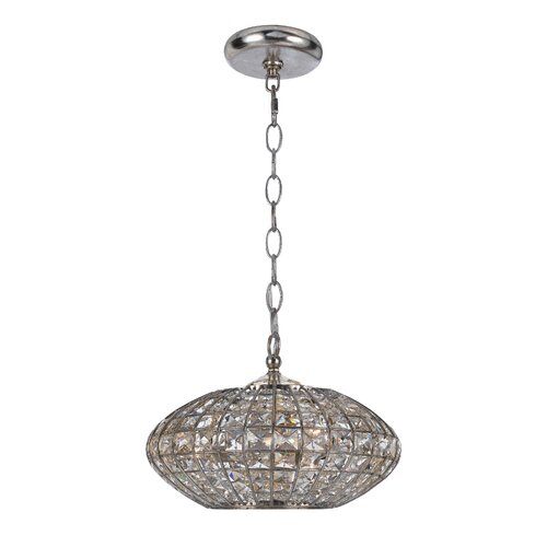 Crystorama Solstice 3 Light Chandelier