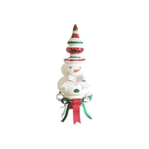 Creative Design Snowman and Bow Table Piece