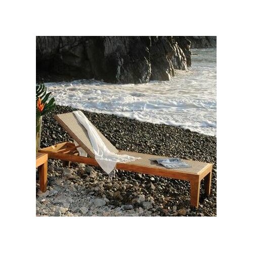 Panama Jack Outdoor Leeward Islands Chaise Lounge and End Table Set