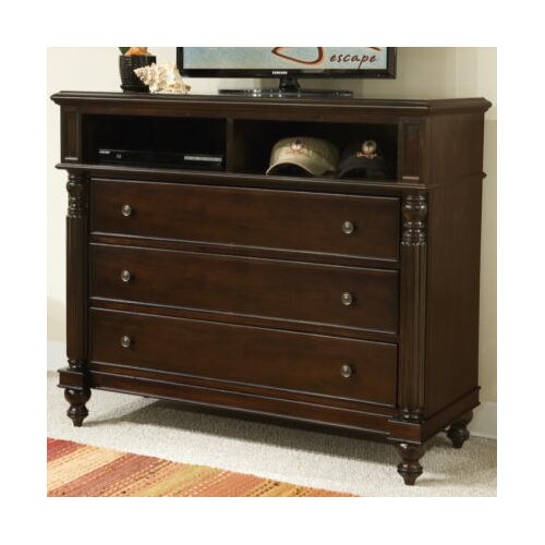 Panama Jack Old Havana 3 Drawer Media Chest