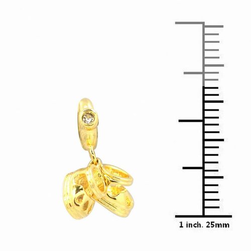 DeBuman Baby Shoe Dangle Fashion Charm