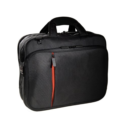 ECO STYLE Luxe Laptop Expandable Toploader Zipper Nylon