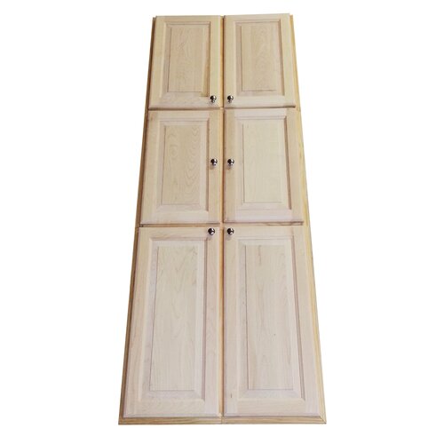 WG Wood Products Baldwin 79 Recessed Kitchen Pantry