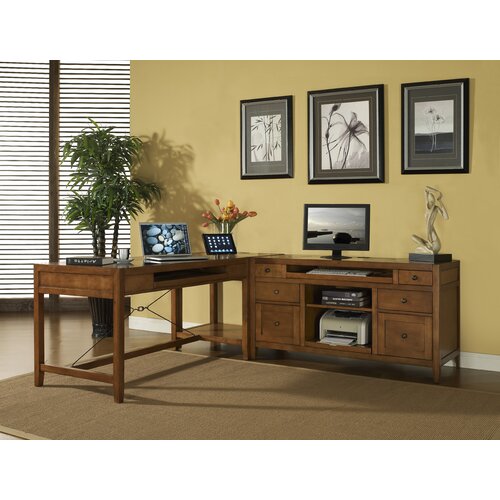 Bush Achieve 4 Piece L Shape Desk Office Suite