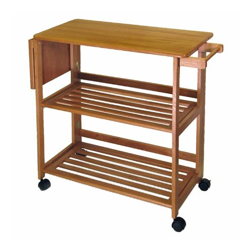 Winsome Foldable Kitchen Cart