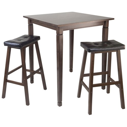 Winsome Kingsgate 3 Piece Pub Table Set