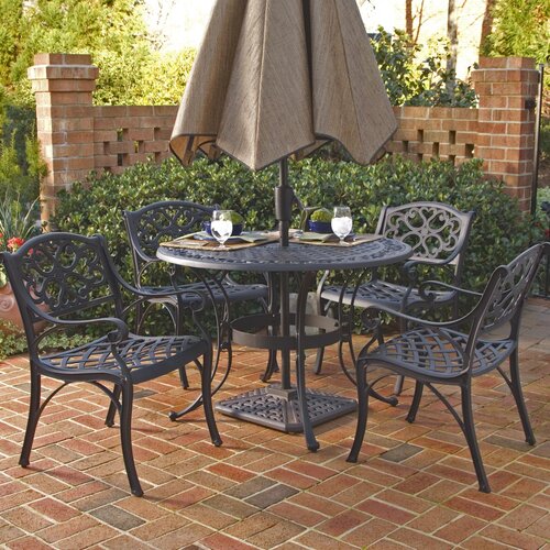 Home Styles 5 Piece Outdoor Dining Set II