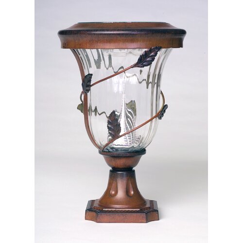 GamaSonic Decorative 6 Light 6.5 Solar Post Lantern