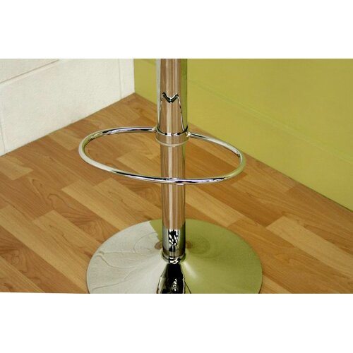 Wholesale Interiors Montano Acrylic 23 Adjustable Swivel Bar Stool