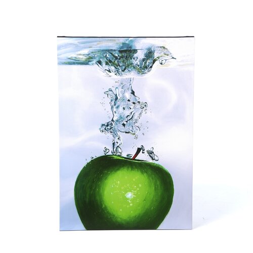 Trademark Fine Art Apple Splash II by Roderick Stevens Photographic