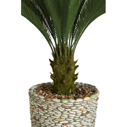 Laura Ashley Home Tall Cycas Palm Tree in Planter