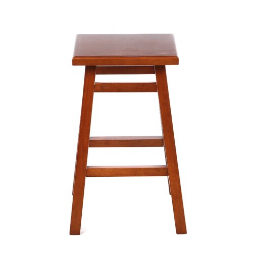 Carolina Cottage OMalley Pub Counter Stool in Walnut