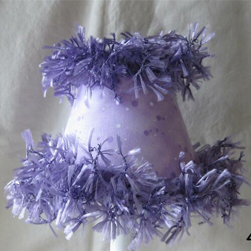 Silly Bear Whisked Amethyst Night Light