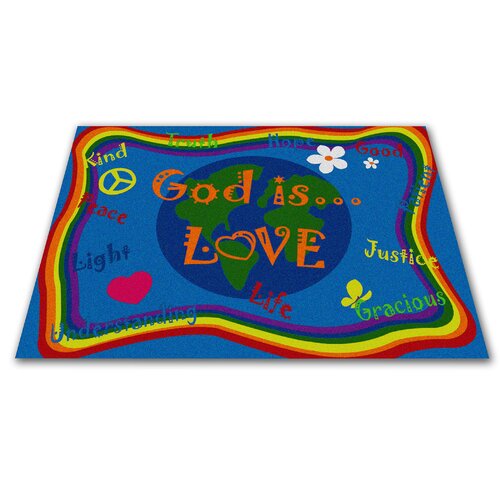 Kid Carpet God Is Love Kids Rug