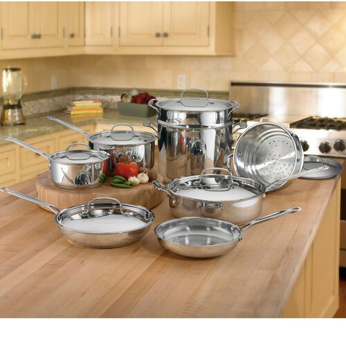 Kitchenaid stainless steel cookware open stock quotes, cuisinart ...