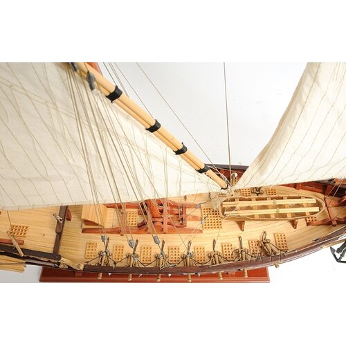 Old Modern Handicrafts Xebec Sailing Model Ship