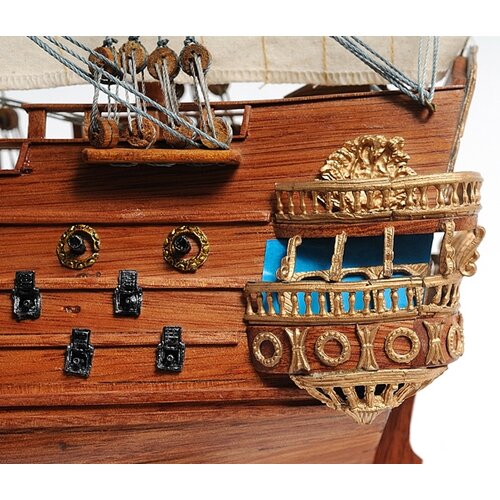 Old Modern Handicrafts Small San Felipe Model Ship