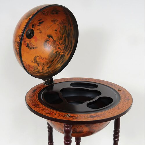 Old Modern Handicrafts Globe Bar Table