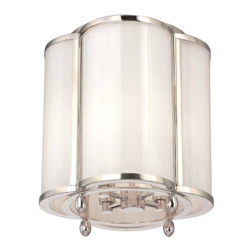 Northeast Lantern Williams 6 Two Medium Base Sockets Flush Mount