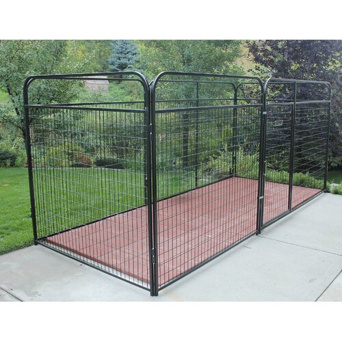 Kennel Pro Basic Welded Wire Steel Yard Kennel