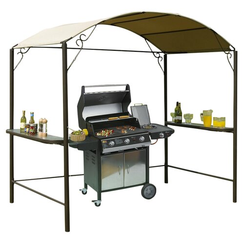 SunTime Outdoor Living 8 3 H x 8 3 W x 4 11 D BBQ Gazebo