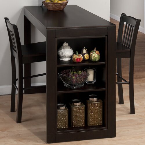 Jofran Maryland Merlot Counter Height Pub Table Set