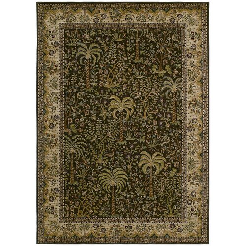 Tommy Bahama Rugs Home Nylon Brown Monaco Palms Rug