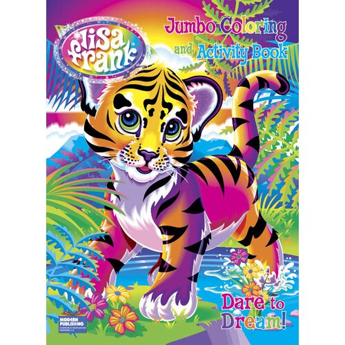 Kappa Books Lisa Frank Jumbo Coloring and Activity Book