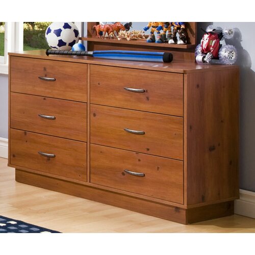 South Shore Logik Double 6 Drawer Dresser