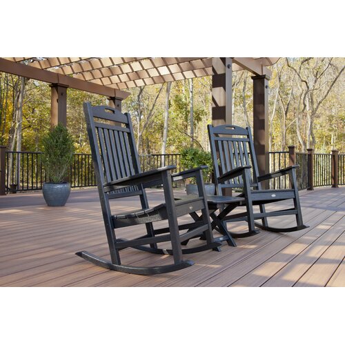 Trex Outdoor Trex Outdoor Yacht Club 3 Piece Rocker Set