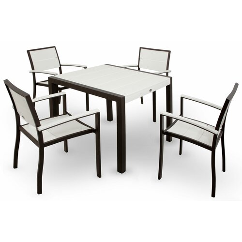 Trex Outdoor Trex Outdoor Surf City 5 Piece Dining Set