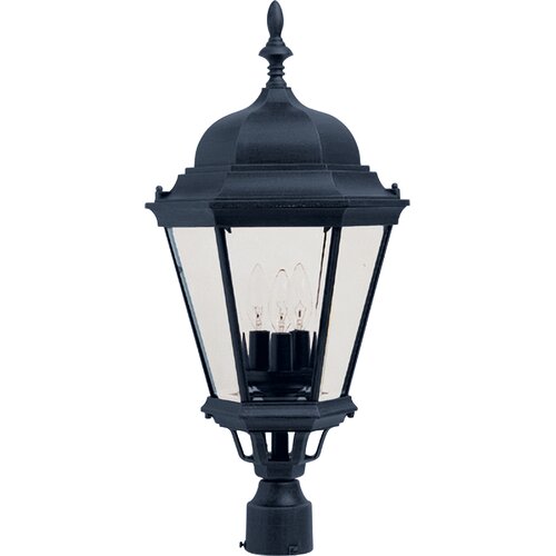 Maxim Lighting Westlake 3 Light Outdoor Post Lantern