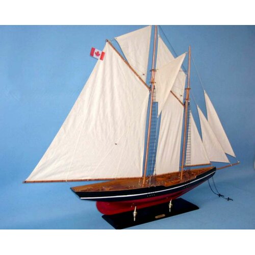 Handcrafted Model Ships Bluenose Yacht