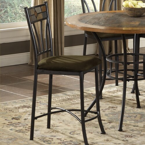 Bernards Rock Wood / Stone Pub Table Set