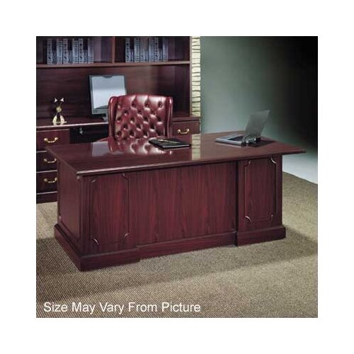 High Point Furniture Wyndham Single Pedestal Executive Desk