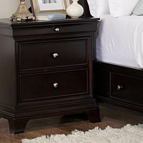 Woodbridge Home Designs Inglewood 2 Drawer Nightstand