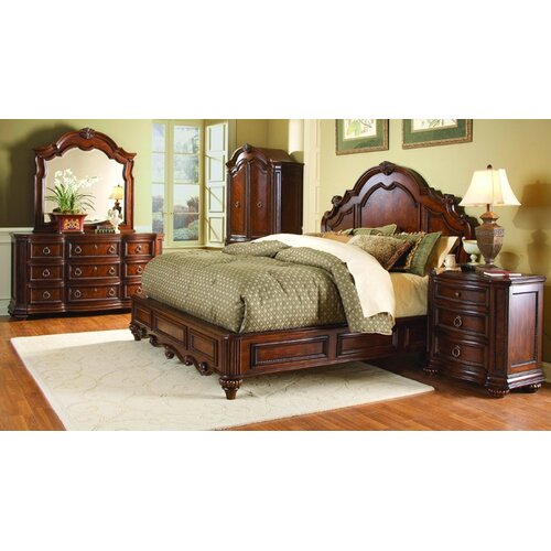 Woodbridge Home Designs 1390 Series Panel Bedroom Collection