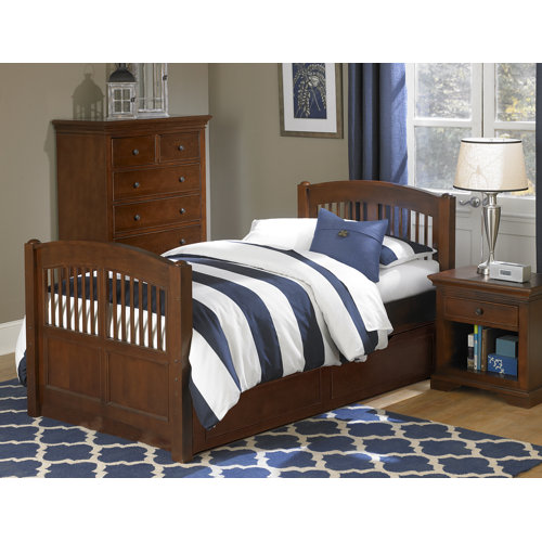 NE Kids Walnut Street Twin Slat Bedroom Collection