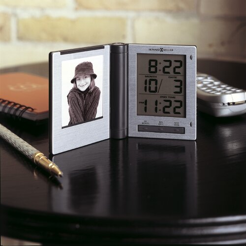 Howard Miller Portrait Traveler Alarm Clock