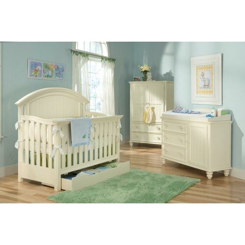 LC Kids Summer Breeze 4 in 1 Convertible Crib Set