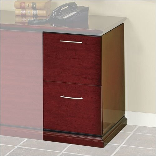 OSP Furniture Mendocino File/File Pedestal for Credenza/Return