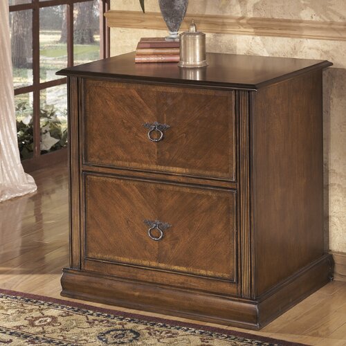 Signature Design by Ashley Hamlyn 2-Drawer File Cabinet & Reviews | Wayfair